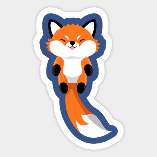 Cute Baby Fox Sticker